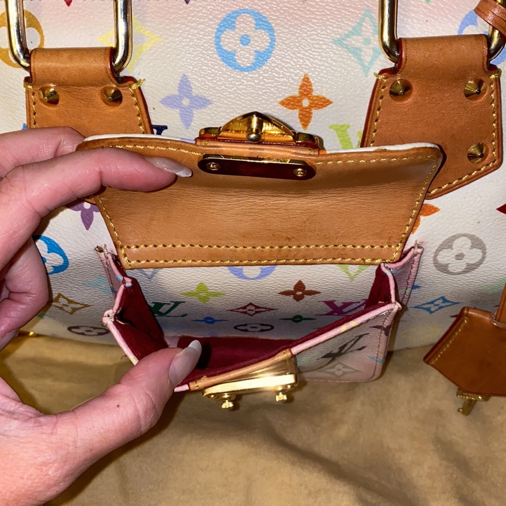 Louis Vuitton Speedy Monogram Multicolor 30 Dust Bag Key - Picture 11 of 16